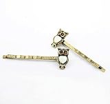 Charmed by Stacy OWL Barrettes (1 Pair)