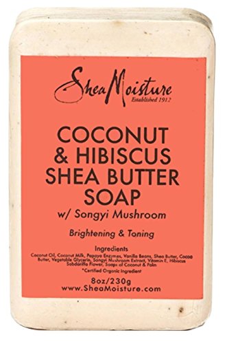 Shea Moisture Soap 8oz Coconut & Hibiscus Shea Butter