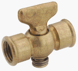 Anderson Metal Corp 1/4Fip Brass Air Valve 59338-04