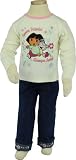 Dora & Boots Infant Girls Pink "Forever Friends" Top & Denim Pants Set 12M-18M (18M)