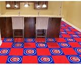 Chicago Cubs Team Carpet Tiles