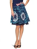 Desigual Damen Rock (knielang) 21F2055, Gr.34 (XS) (ES 36), Weiß (Blanco)