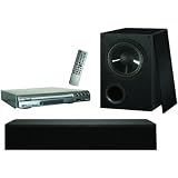 MICROACOUSTICS MA145 5.1 Surround Sound Bar Speaker System and Receiver with Tuner and DVD Player
