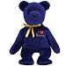 Ty Omnia the Bear I Love Harrods on chest (Harrods UK Exclusive) Beanie Baby