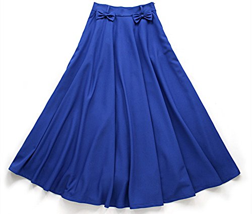 ロングスカート マキシ丈 レトロ クラシック コットンスカート ヴィンテージ フレアースカート キュート エレガンス カジュアル レディース 秋物 冬物 可愛いスカーフ付き R424