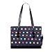 Multi Dots Laptop Bag - Black