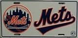 NY New York Mets MLB Baseball License Plate Plates Tags Tag auto vehicle car front