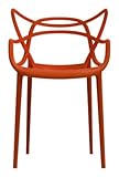 Kartell 586515 Stuhl Masters, rostbraun
