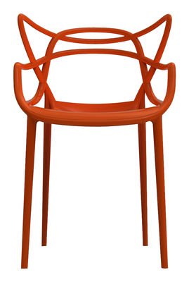 Kartell 586515 Stuhl Masters, rostbraun