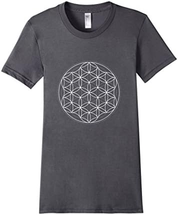 Women's Sacred Geometric Geometry Golden Ratio Circle Medium Asphalt