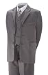 Gar�ons Costume Gris - 7 ans