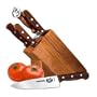 Victorinox 7-Piece Knife Set with Block, Rosewood Handles