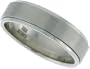 Stainless Steel 1/4 in. (7 mm) Spinner Ring (Available in Sizes 7 to 14), size 7