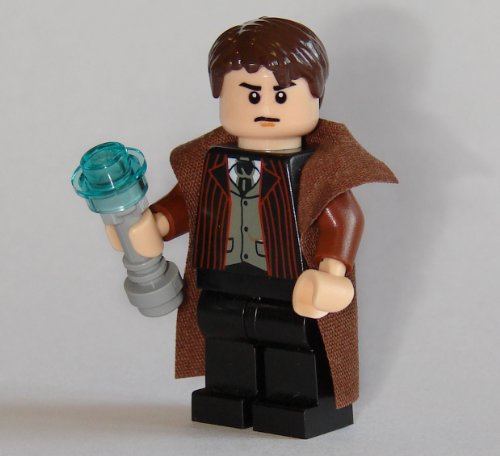 Doctor Who Toys:Doctor Who Lego Minifigure - The Doctor with Sonic Screwdriver & Jacket - Custom David Tennant Images