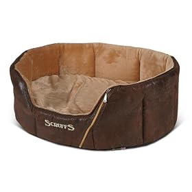 Scruffs Ranger Donut Pet Bed, Antique Brown, 76cm