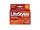 Lifestyles Ansell 6912 Ultra Ribbed Condom N' Ring Kit 12's (Pack of 2)