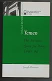 Yemen : the tortuous quest for unity, 1990-94