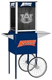 Popcorn Popper Machine with Cart - Auburn - NCAA Team