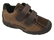Geox Trike Kids Athletic Style Shoes Sneakers Brown Leather/ FREE SHIPPING