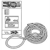 Buccaneer Rope Co. Twisted Nylon Dock Line 3/8x15