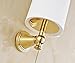 Rozin Gold Color Upright Style Toilet Paper Holder Wall Mounted