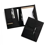 Cross Black Pebbled Leather Padfolio with Pen