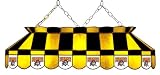Imperial Pittsburgh Pirates Licensed 40-Inch Rectangular Stained Glass Billiard Table Light