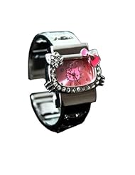 Pink Hello Kitty Wrist Watch Bracelet Bangle