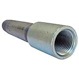 LASCO 28-0519 Galvanized Nipple and Coupling with Right and Left Hand Thread, 1-Inch x 4-Inch by LAS