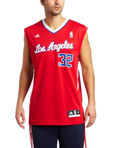 NBA Men's Los Angeles Clippers Blake Griffin Revolution 30 Road Replica Jersey (Red, XX-Large)