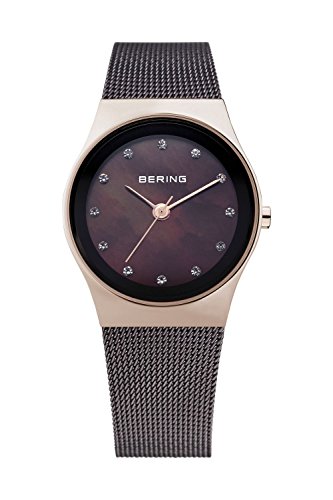 BERING Time Women's Classic Collection Watch with Mesh Band and scratch resistant sapphire crystal. Designed in Denmark. 12927-262