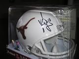 Vince Young signed autographed Texas Longhorns Mini Helmet GAI