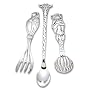 Reed & Barton Silver Safari 3-Piece Baby Flatware Set