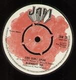 SING DONT SPEAK 7 INCH (7" 45) UK JAM 1972