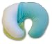 Boppy Slipcover in Soothing Soft Boa Blue on Green�
