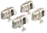 Rome's #2034 Set of 4 2.5 Inch x 1 Inch Vintage RV Tablecloth Weights