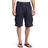 Levi's Mens Belted Spike Cargo Short, Boiler Blue, 31