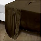 Drap plat 240x300cm chocolat