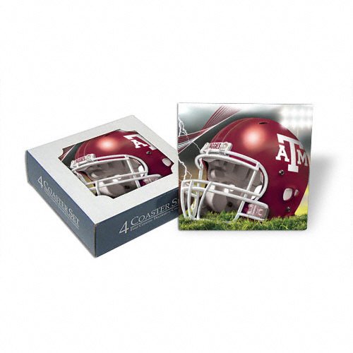 Texas A&M Aggies Set of 4 Stadium Coasters