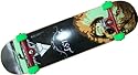 Dust Skateboard Komplettboard Wolve 7.625 mit neon grünen Rollen - 
USA