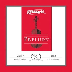 J810 Prelude 4/4 Violin String Set (Medium)