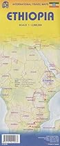 Ethiopia 1:2,000,000 Travel Map