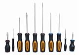 STANLEY 60-100 10-PIECE STANDARD-FLUTED SCREWDRIVER SET