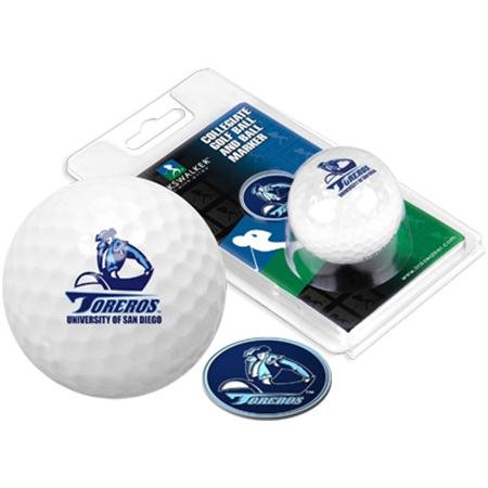 San Diego Toreros Usd Ncaa Collegiate Logo Golf Ball Ball Marker