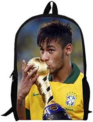 Sports Fan Backpacks 11# Neymar Da Silva Backpack Laptop Bag Schoolbag