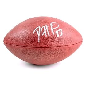 <b>Devin Hester Signed Duke Pro Football</b>