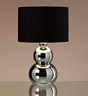 Silver Bubble Table Lamp
