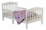 Dream On Me Mission Collection Style Toddler Bed, White Dream On Me Mission Collection Style Toddler Bed, White