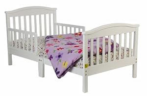 Dream On Me Mission Collection Style Toddler Bed, White