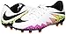 Nike Kids Hypervenom Phelon II Fg White/Black/Total Orange/Volt Soccer Cleat 1 Kids US